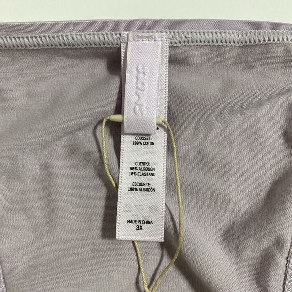 SKIMS Fits Everybody T-string Thong Women's 3X Iris Mica Purple G-string NEW - Picture 9 of 12